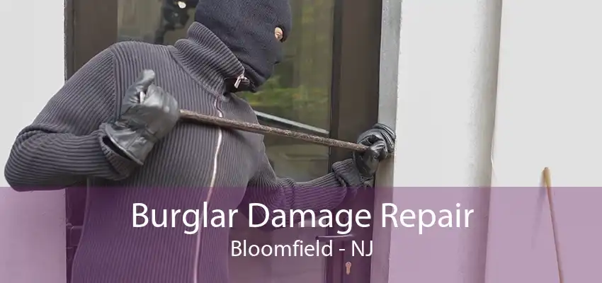 Burglar Damage Repair Bloomfield - NJ